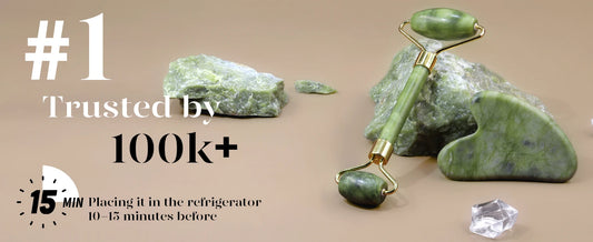 Natural Jade Roller Face Gua Sha Natural Stone Body Neck Massager Acupoint Eye Care Spa Massage Tools Massage Visage Lifting